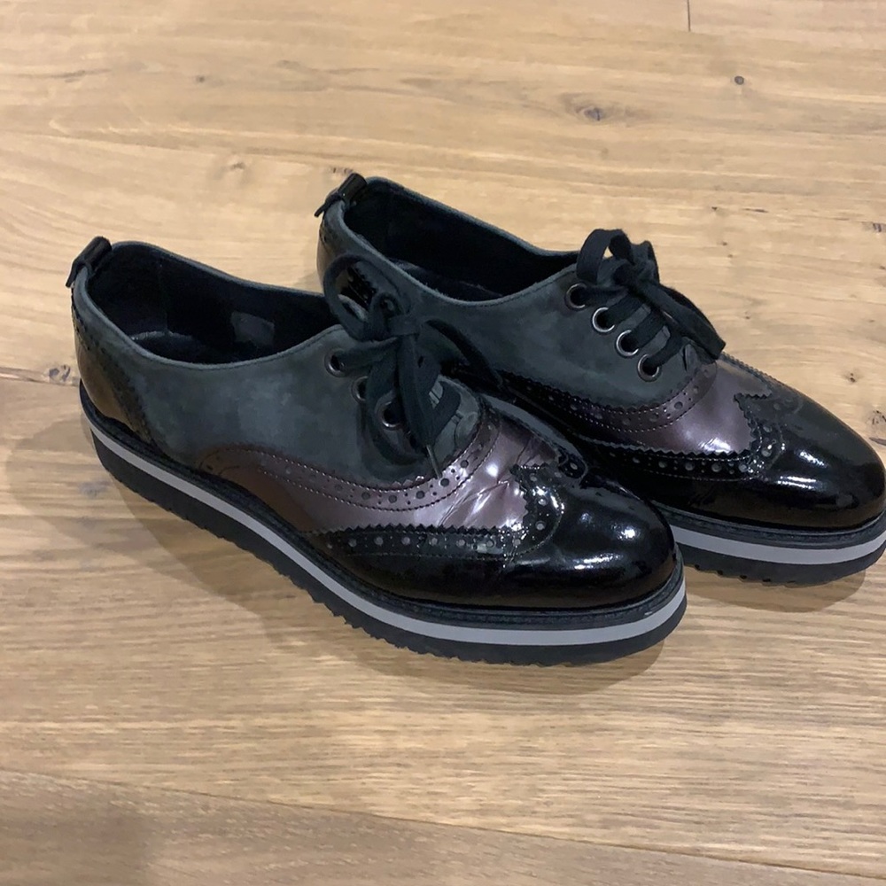 Arnold Churgin Platform Oxford shoes. Size 8.5